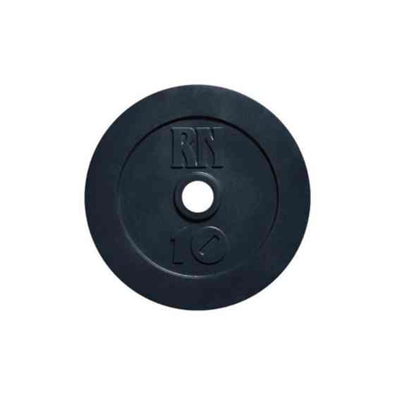 Диск на олімпійський гриф 10 кг з діаметром 50 мм Гантелі, гирі, штанги і диски граниліт пофарбований Київ