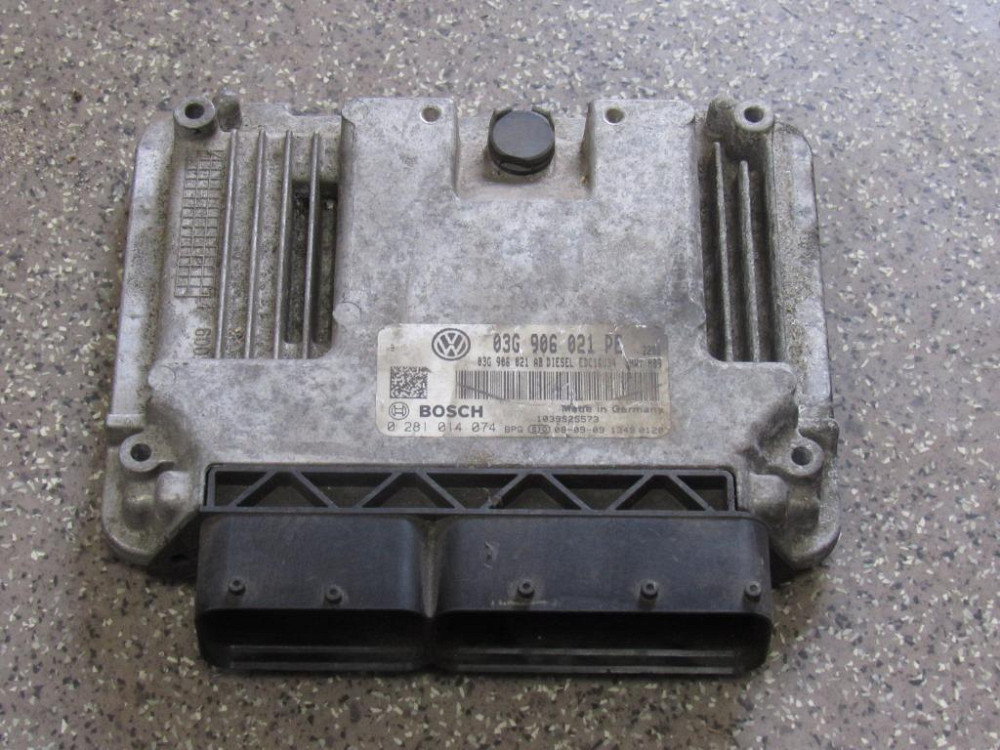 Блок керування двигуном VW Caddy 1.9 tdi 2004-2010 (03G906021PE) Ковель - фото 3