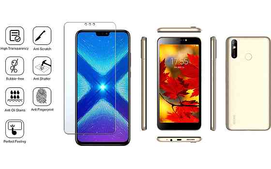 Захисне скло NeoGlass для Tecno Pouvoir 3 Air (LC6a) – надпрозоре та стійке Київ