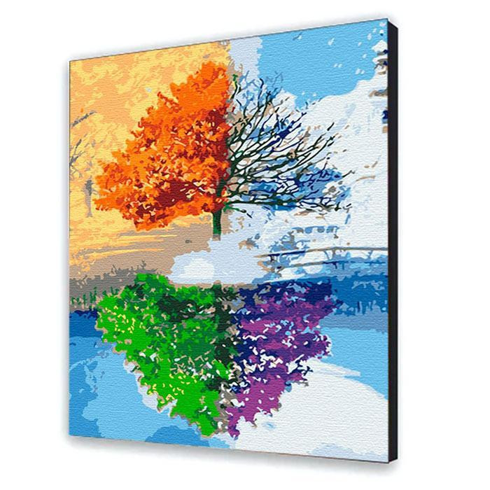 Картина за номерами "Пори року", без підрамника, розмір 40 х 50 см, код 11011 Одеса - фото 1