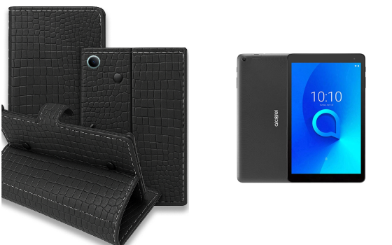Книга-трансформер для планшета Alcatel 1T 7 4G (9013X), цвет Black Krokodil Black Киев