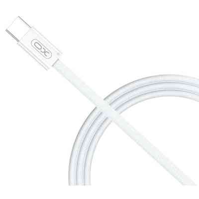 Дата кабель USB-C to USB-C 1.0m 60W white XO (NBQ260A_С_White) Вінниця