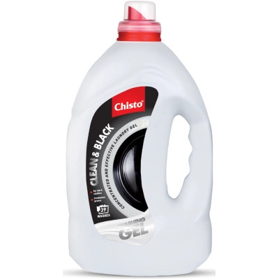 Гель для стирки Chisto Clean & Black 1.95 л (4820204702380) Винница - изображение 1