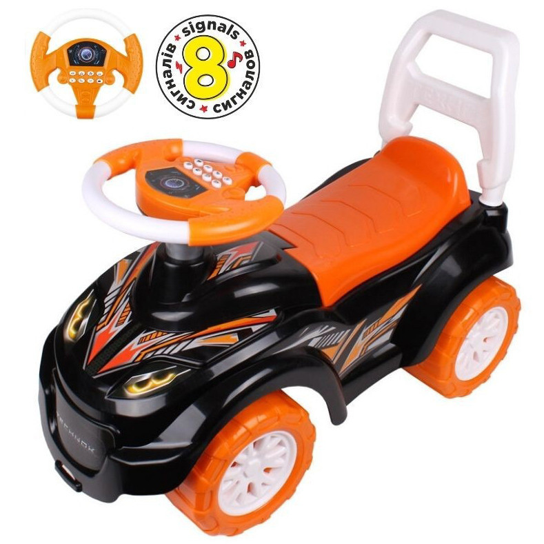 Толокар музичний «Пантера» ТехноК 6672 дитяча машинка каталка для дітей Київ - фото 1