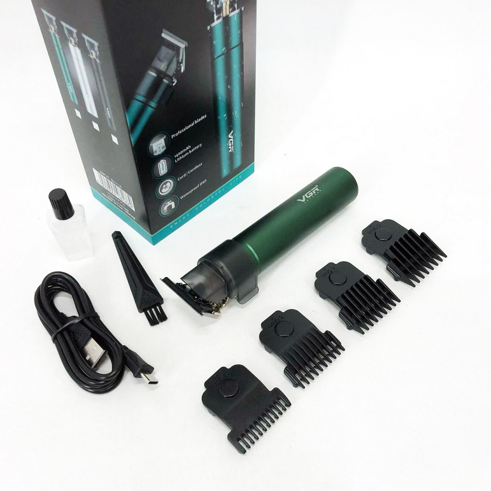 Аккумуляторный универсальный триммер для стрижки VGR, Беспроводной триммер для стрижки волос TF-60 Львов - изображение 7