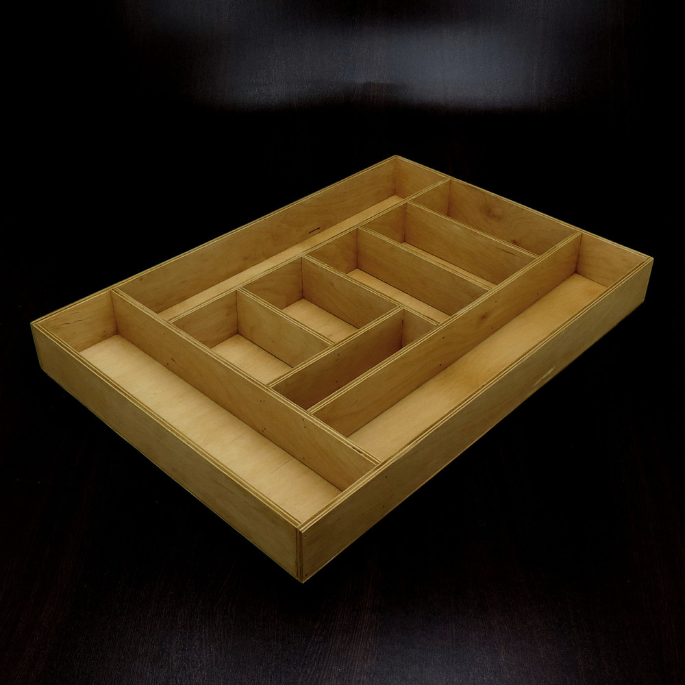 Лоток для столових приладів "Інфусьон 45х65" сієна Миколаїв - фото 2