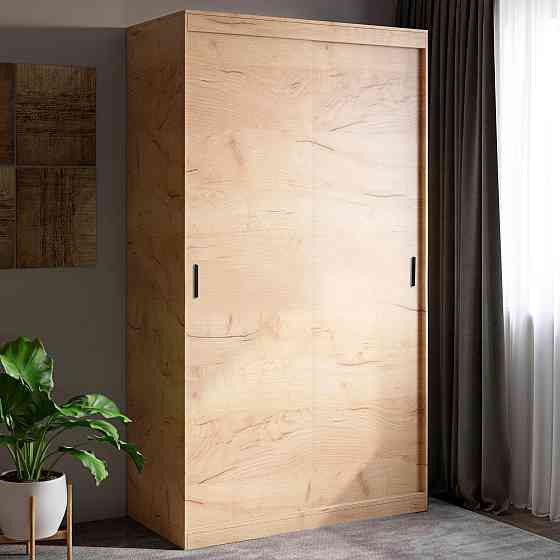 Шафа-купе Еверест Соната 1200 дводверна 120х60х217 дуб крафт золотий (DTM-2668) Дніпро