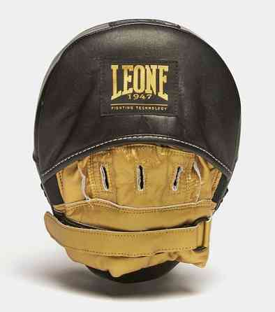 Лапи боксерські Leone Power Line Black Чорні Тренувальні лапи для боксу MMA кікбоксингу пара Київ