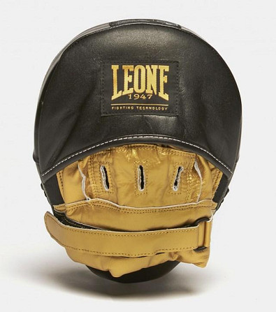 Лапи боксерські Leone Power Line Black Чорні Тренувальні лапи для боксу MMA кікбоксингу пара Київ - фото 4