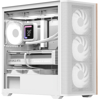 Корпус AeroCool D301A-G-WT-v2 White (ACCS-DS03043.21) Винница - изображение 1