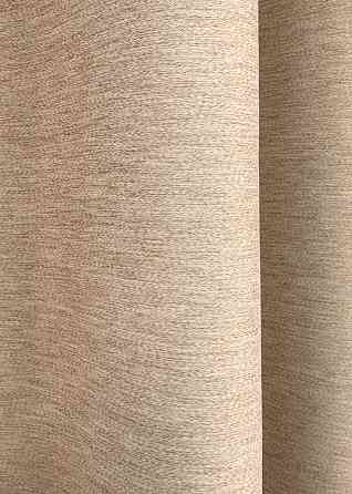 Шторна тканина блекаут двосторонній колекція "Eclipsе" колір пісочний 1817ш Київ