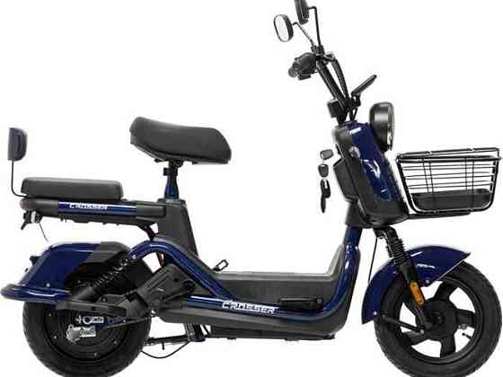 НОВИНКА 2026! Електровелосипед Crosser CR2 (800ВТ 60В 24Ан) - Синій Харків