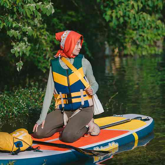 Рушник швидковисихаючий Naturehike CNK2300SS011, 100*30, помаранчевий Київ