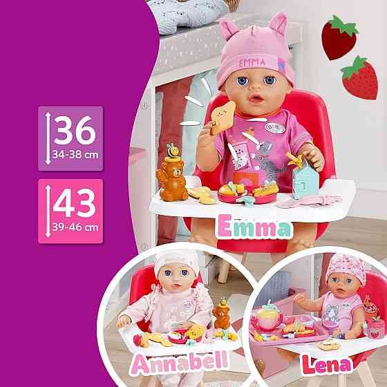 Ігровий набір Baby Born серії Click & Play – Сніданок для ляльки Днепр