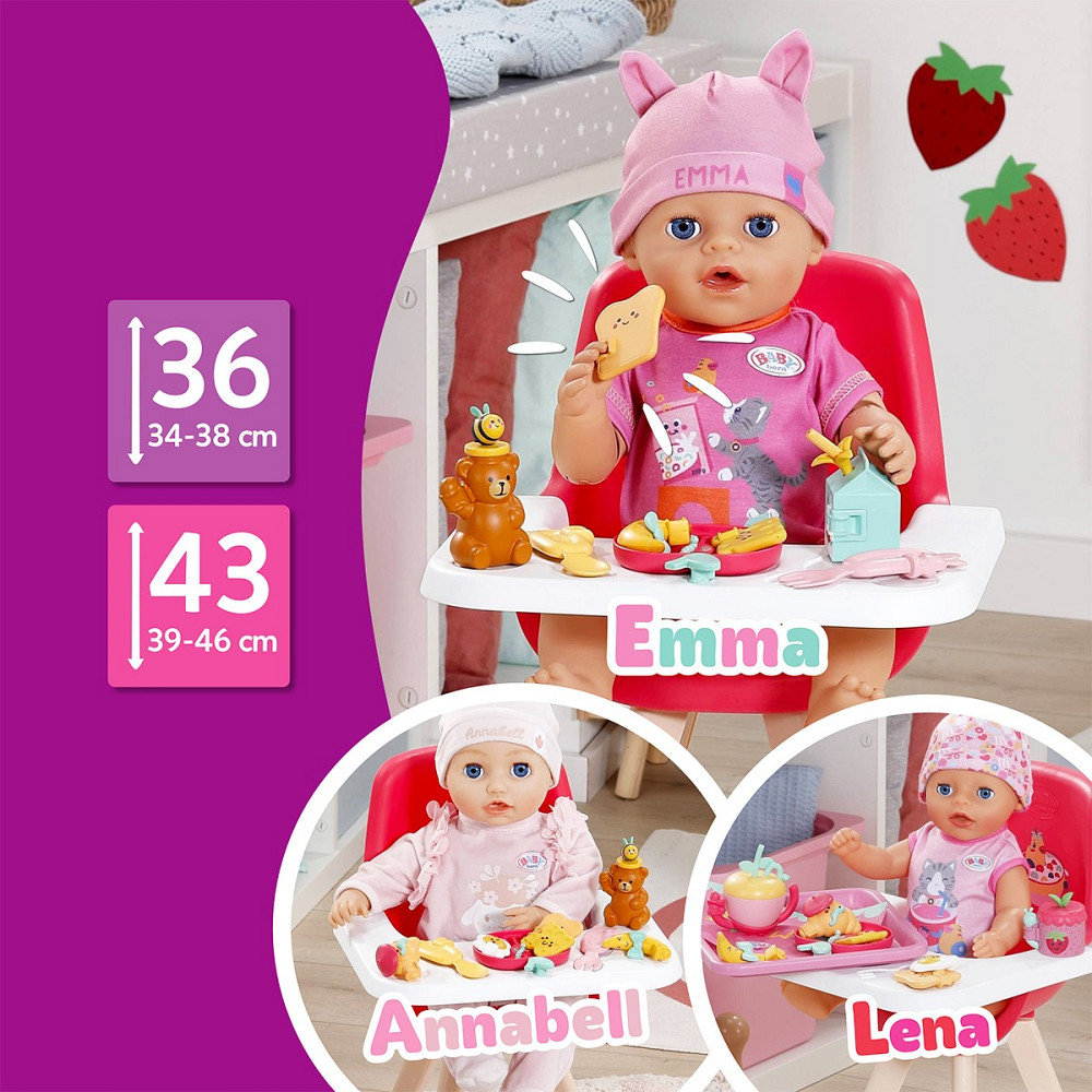 Ігровий набір Baby Born серії Click & Play – Сніданок для ляльки Днепр - изображение 5