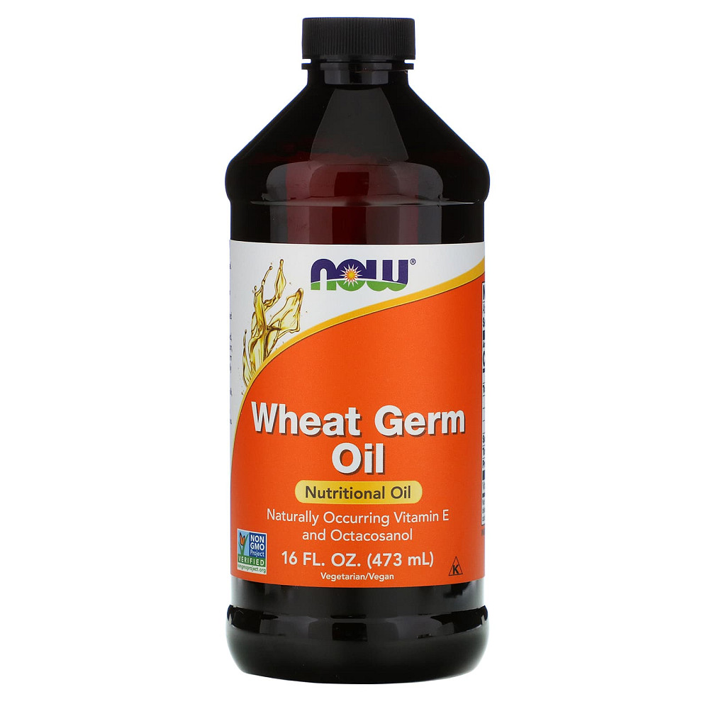 Масло зародышей пшеницы, Wheat Germ Oil, Now Foods, 473 мл Луцьк - фото 1