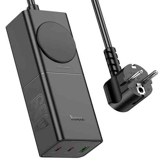 Зарядний пристрій HOCO NS4 Sharp 65W чорний Київ