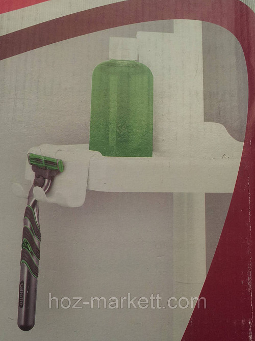 Полиця у ванну на металевій трубі — розпірці Харків - фото 10