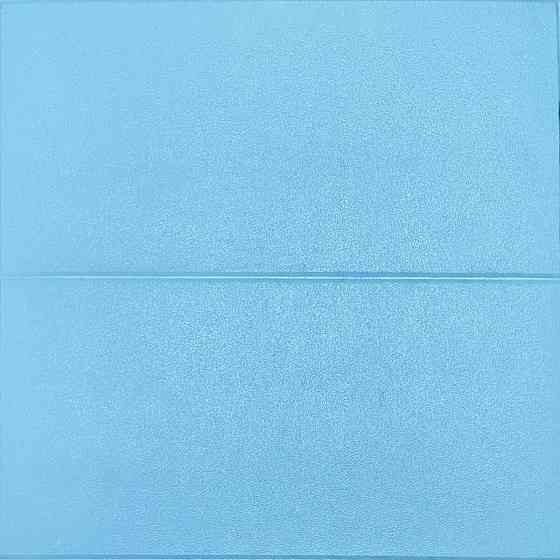 Самоклеящаяся 3D панель 700х600х5мм Голубые блоки (367) SW-00001465 Днепр