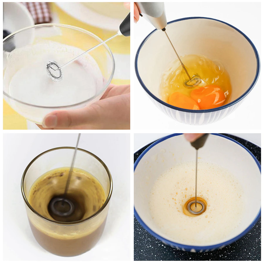 Электрический мини ручной миксер капуч натор Киев - изображение 7