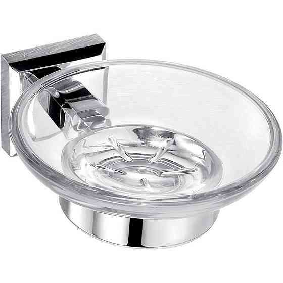 KB 9922 Мильниця одинарна скляна ,латунь (000005226) Киев