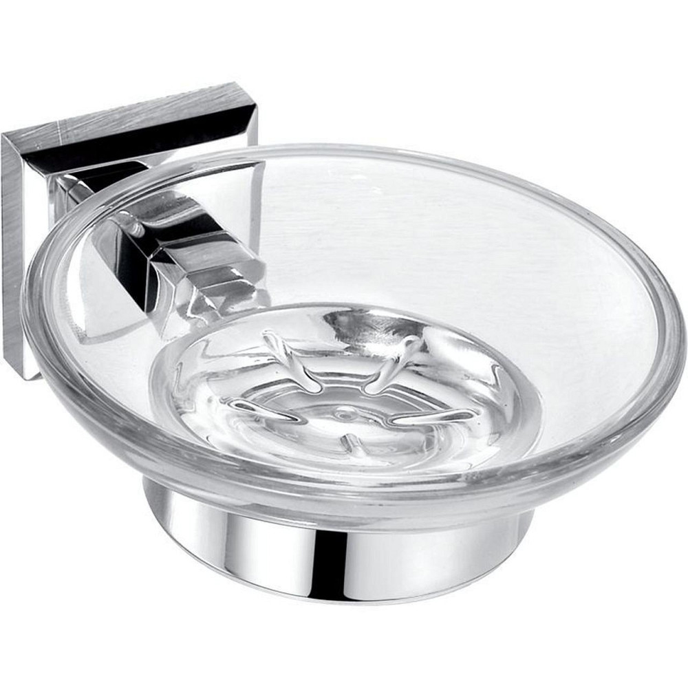 KB 9922 Мильниця одинарна скляна ,латунь (000005226) Киев - изображение 1