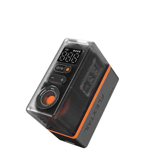 Мини насос-задняя велосипедная фара Flextail Tiny Tire Pump ACS Черный Винница