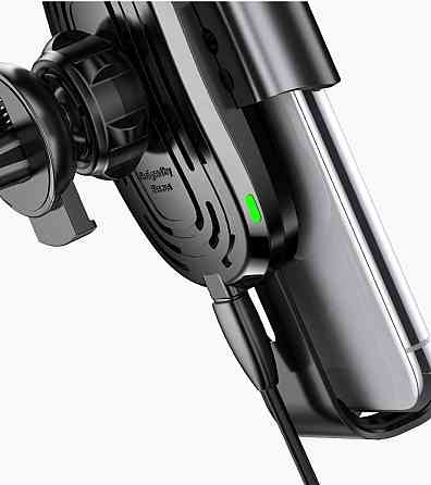 Тримач телефону в авто з бездротовою зарядкою Baseus WXYL-01 Київ