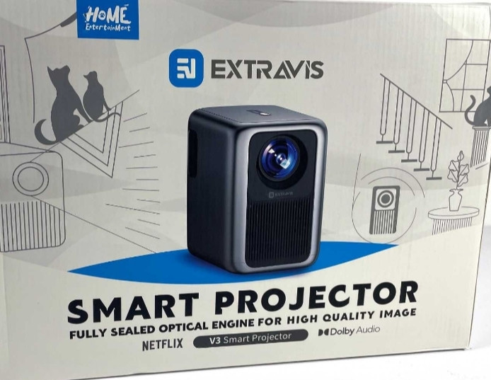 Проєктор EXTRAVIS V3 1080P 1000ANSI — Smart, YouTube, Netflix Харків - фото 7