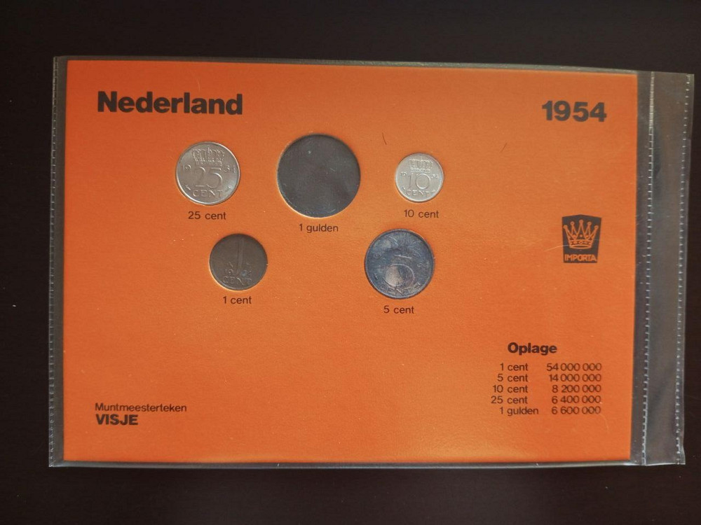 Минт сет Нидерландов, 1954 год (1.2) Не полный Полтава - изображение 1