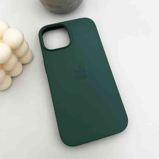 Чохол для смартфона Silicone Full Case AA Open Cam for Apple iPhone 15 46,Pine Green Киев