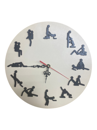 Годинник настінний "Камасутра", настінний годинник дерев'яний Кам'янець-Подільський