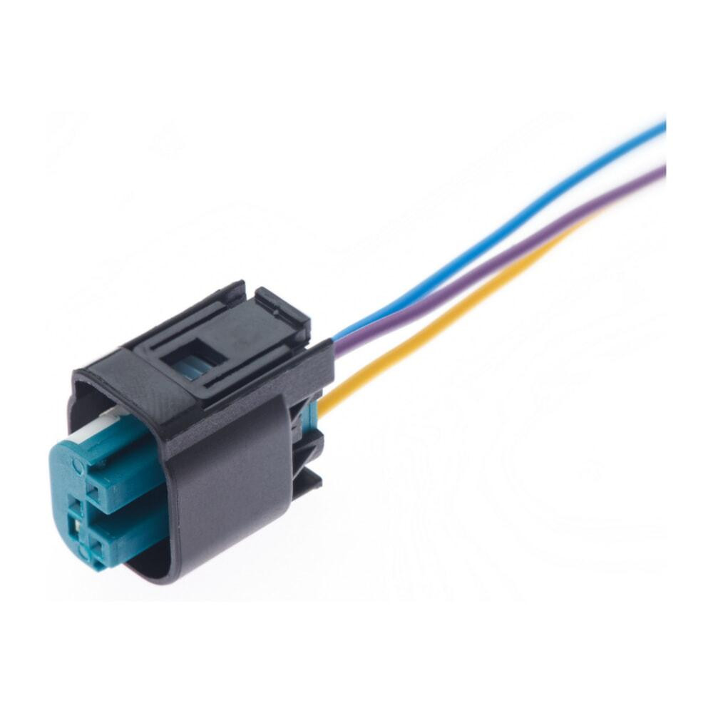 Разъем коннектор с проводом, 3-кон., Термовыключатель, 9-967081-1, TE Германия универс., BMW 47436 Киев - изображение 1