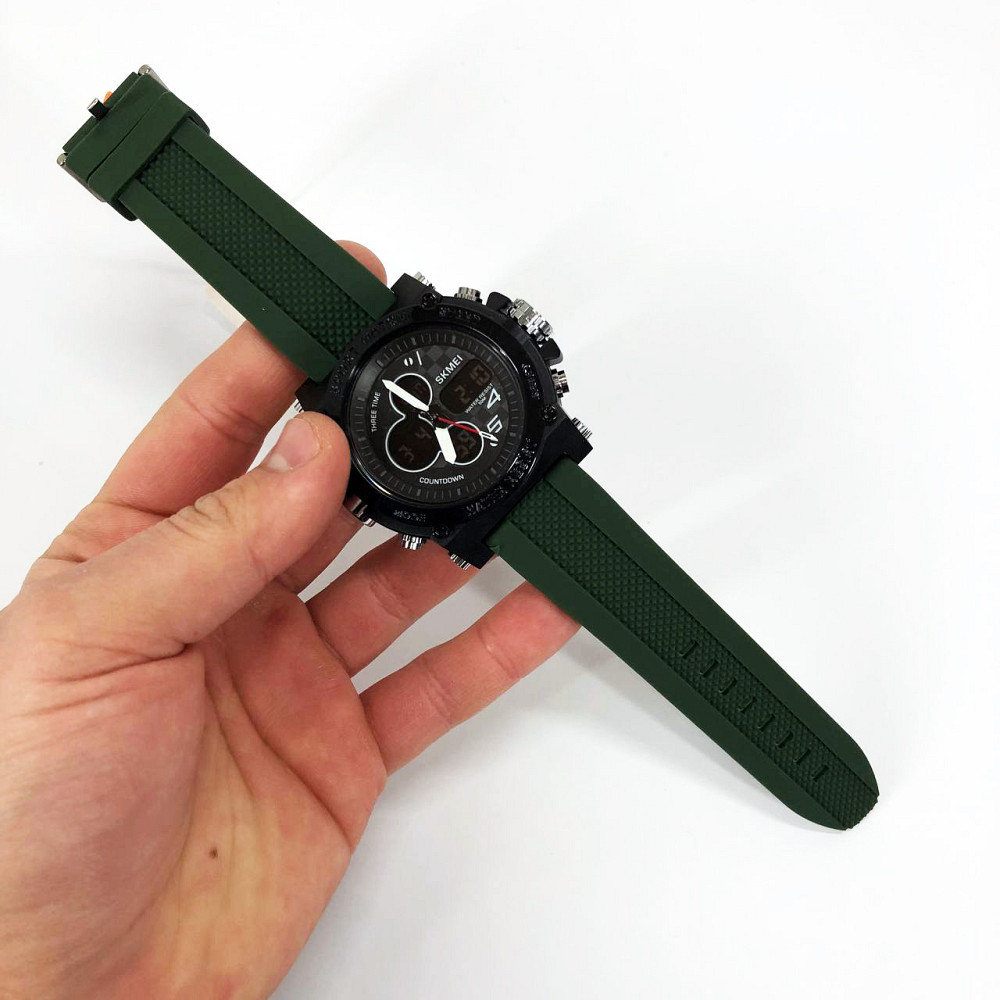 Оригінальні спортивні годинники SKMEI 2065BKWT, Годинники наручні електронні тактичні CT-26 Івано-Франківськ - фото 1