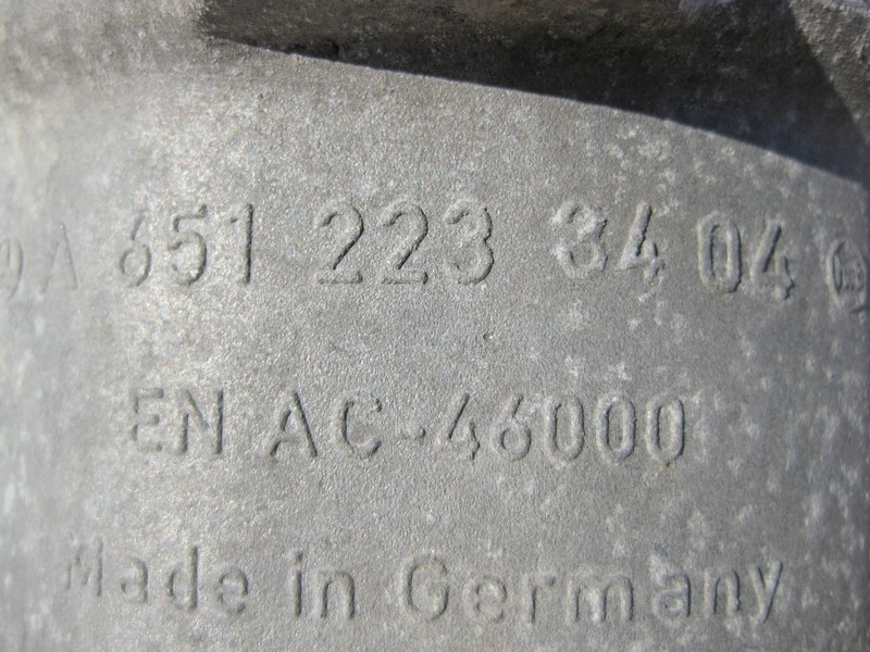 Mercedes-Benz  A6512233404 Кронштейн опори двигуна правий OM651 R4 2.2 cdi E-class W212 C-Class W204 C-Class Coupe C204 GLK X204 C-Class Estate S204 E Одесса - изображение 5