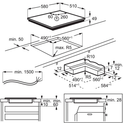 Варочная поверхность Electrolux EIS62453IT Вінниця - фото 9