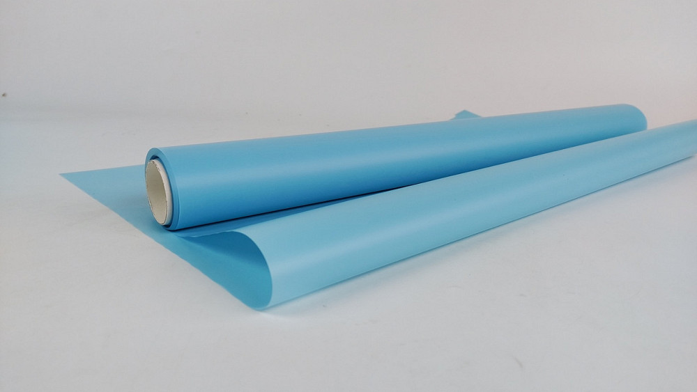 Калька для квітів Рулон 10 м тонований матовий (9) (h500) No14 Блакитний (1 шт.) Харків - фото 1