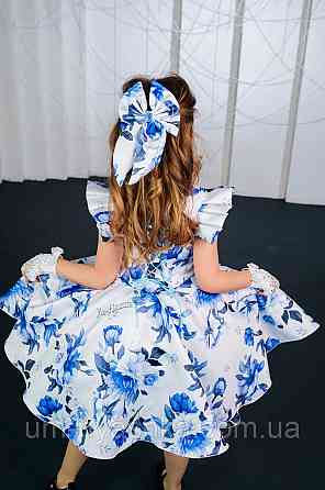 Пишне ошатне плаття з квітковим принтом Кривий Ріг