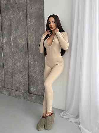 Женский теплый облегающий комбинезон пума Одесса