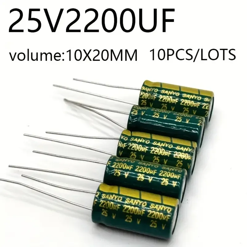 Алюминиевые конденсаторы 2200 мкФ, 25 В, 10 шт Киев - изображение 7