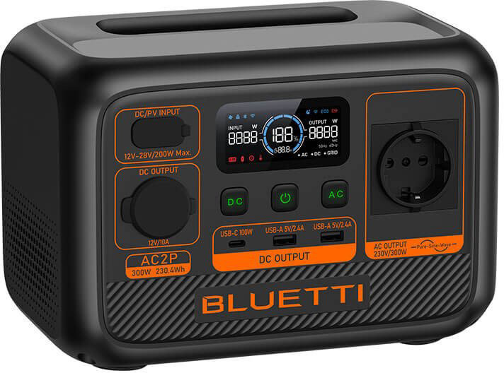 Зарядна станція Bluetti AC2P 300 Вт / 230.4 Вт| год (AC2P) Чернігів - фото 5