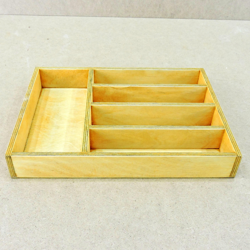 Лоток для столових приладів "Макароне" ваніль Миколаїв - фото 3