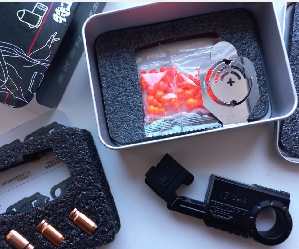 Металевий стріляльний дитячий кільцевий пістолет-антистрес. Харків - фото 2