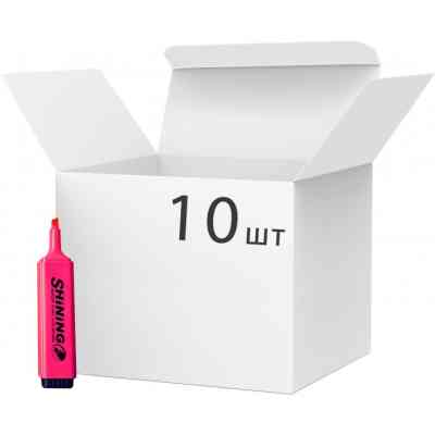 Маркер Baoke текстовый, 2-4 мм Shining красный, 10 шт (MARK-TXT-BAO4904R-10) Винница