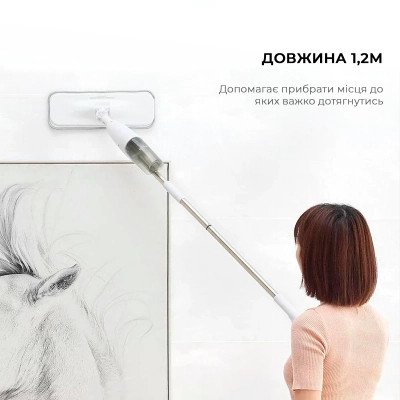 Пылесос Deerma Spray Mop White (TB500) Винница - изображение 5
