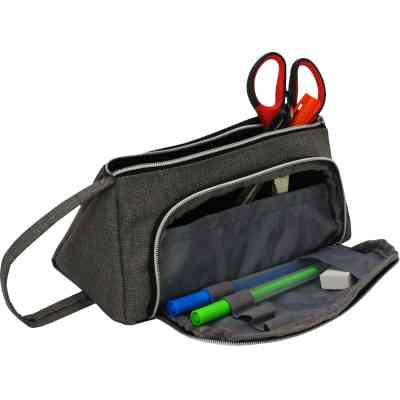 Пенал Cool For School 2 відділення Сірий (CF87215) Вінниця