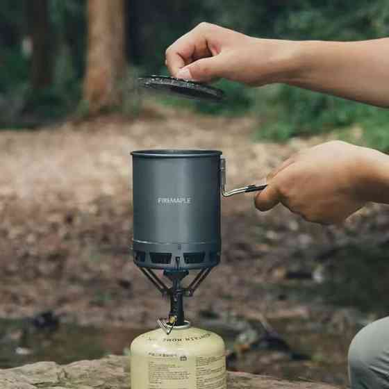 Котелок туристический Fire Maple Petrel Ultralight Pot G3 (600 мл) с теплообменным элементом Винница