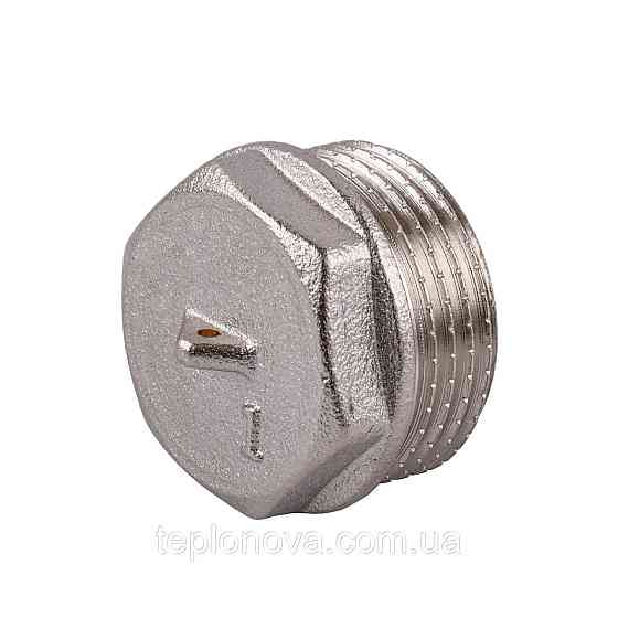 Заглушка 1″Н никелированная под пломбу NC502P OPTIMUM Черновцы