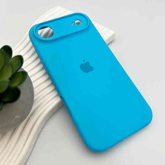 Чохол для смартфона Silicone Full Case AA Camera Protect for Apple iPhone 17 Air 44,Light Blue Київ
