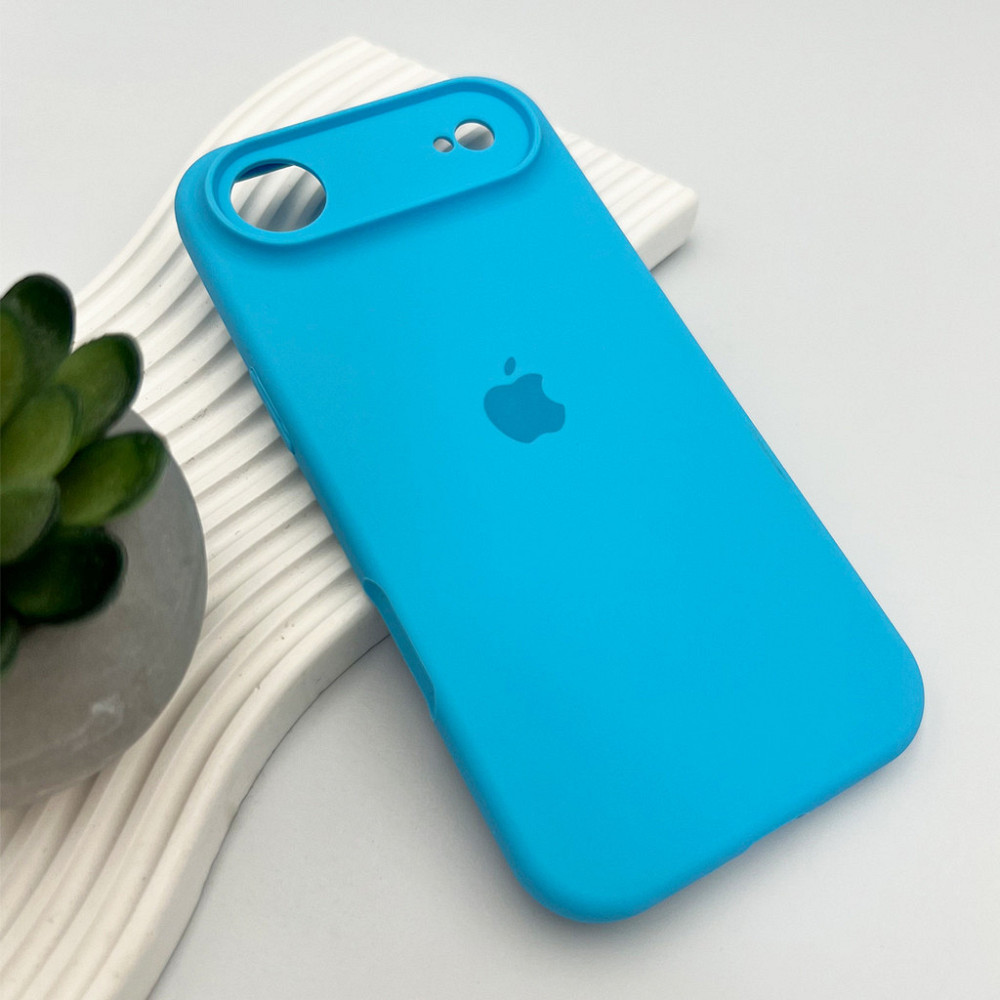 Чохол для смартфона Silicone Full Case AA Camera Protect for Apple iPhone 17 Air 44,Light Blue Київ - фото 4